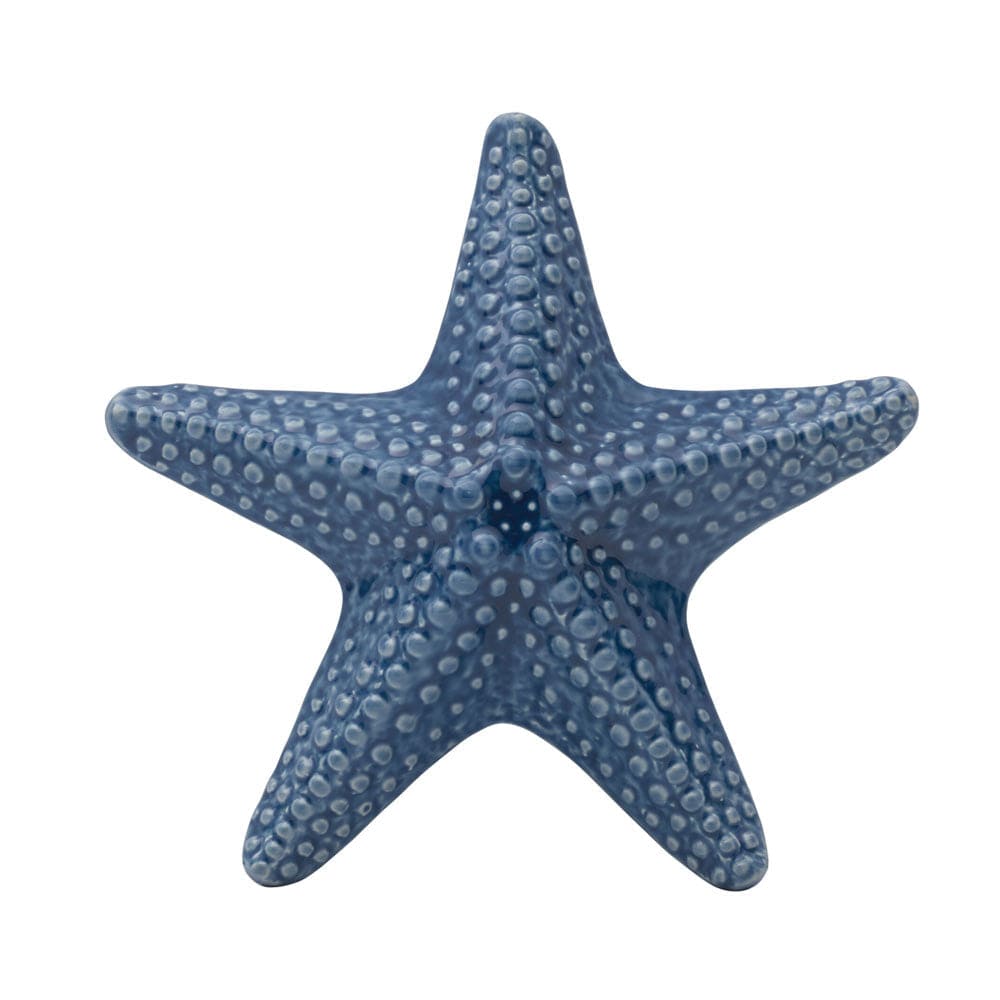 Starfish Fishing Net Blue Decor Coastal Decor Metal Starfish Light
