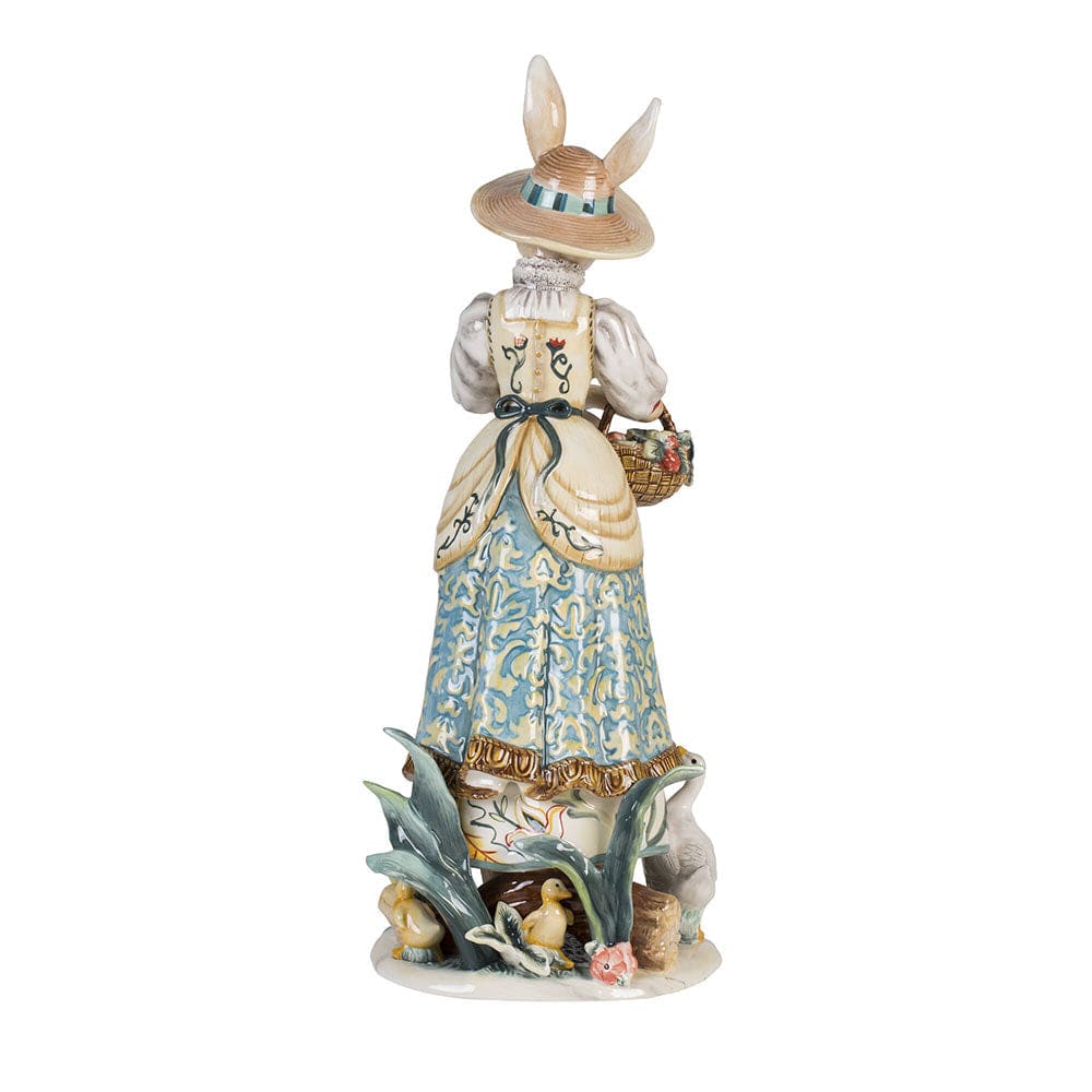 Dapper Rabbits Female Figurine, 20 IN