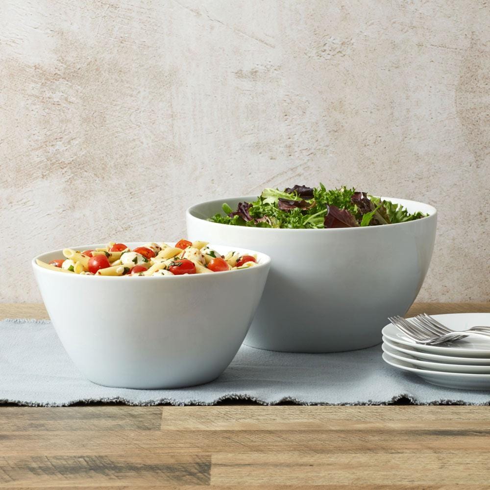 Everyday White® Deep Serving Bowls, Set of - Main Image