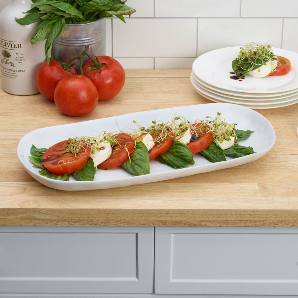 Everyday White® Organic Platter, 15 IN