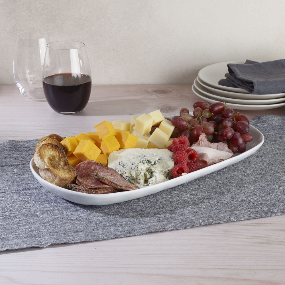 Everyday White® Organic Platter, 15 IN