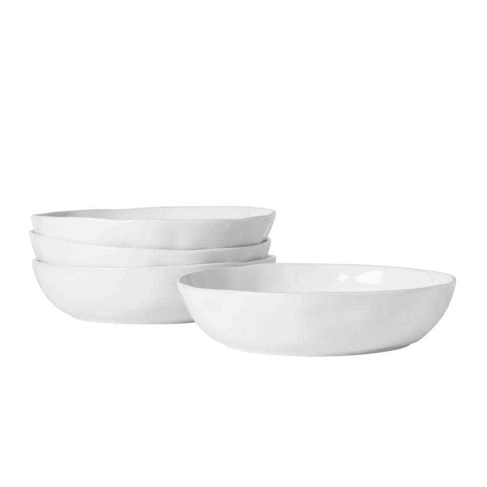 Everyday White® Organic Set of 4 Dinner Bowls