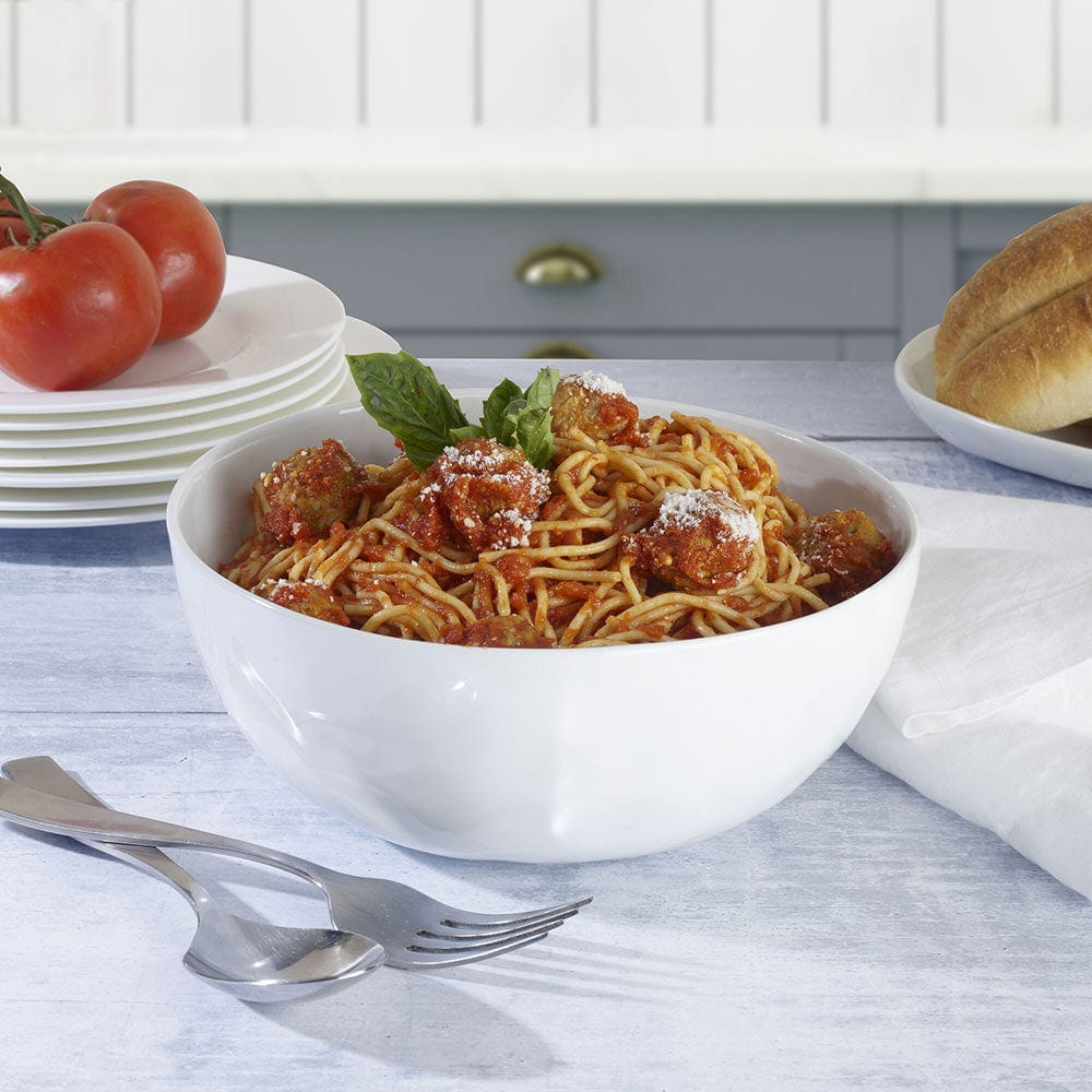 Everyday White® Organic Serving Bowl, 9 IN