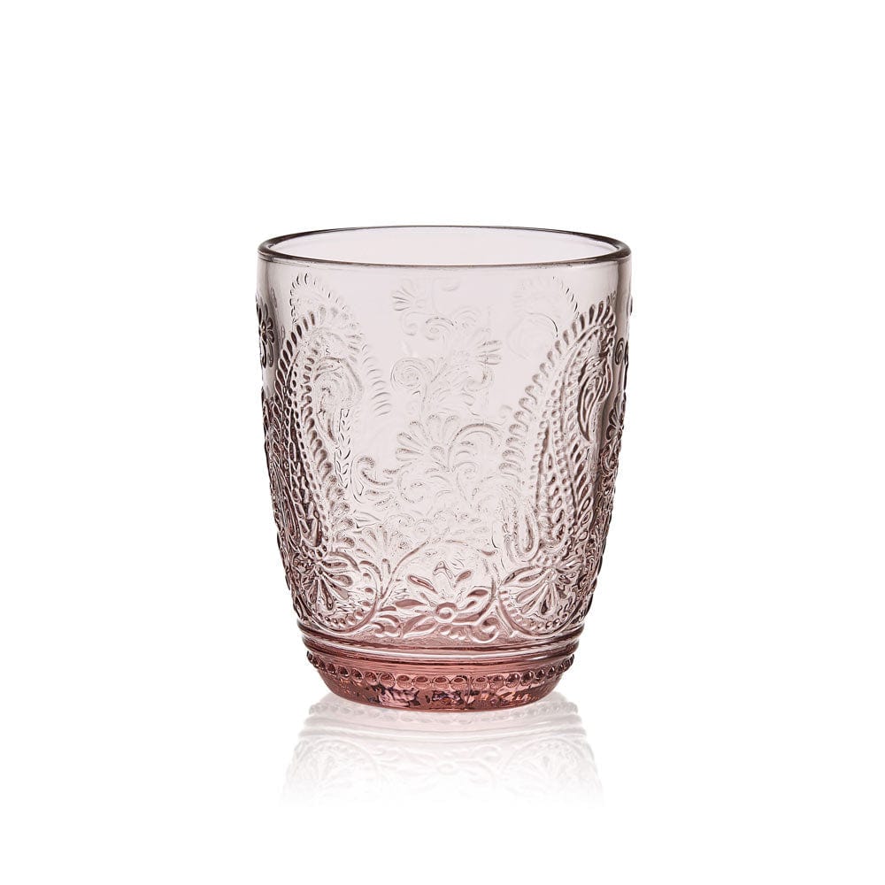 Maddi Double Old Fashioned Glasses Set of 4 Blush