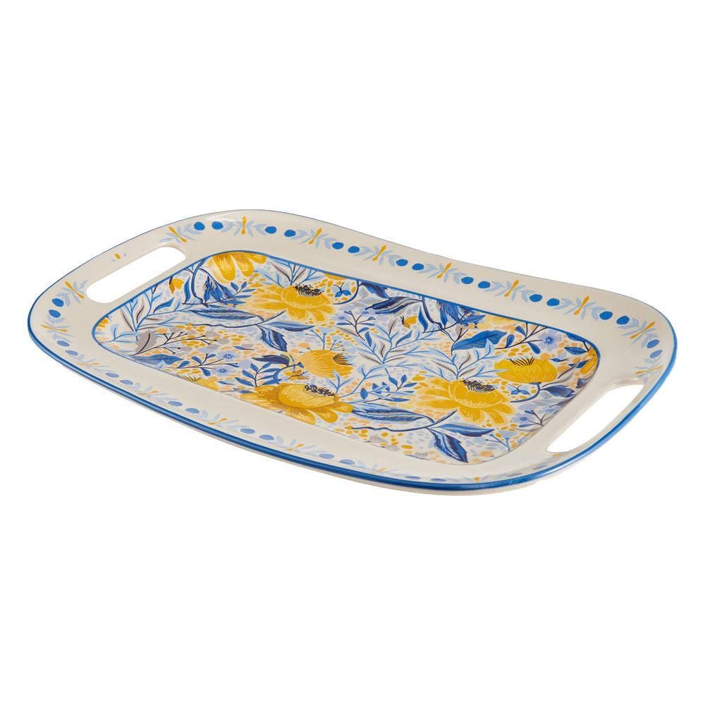 Madeline Handled Serving Platter, 17 IN