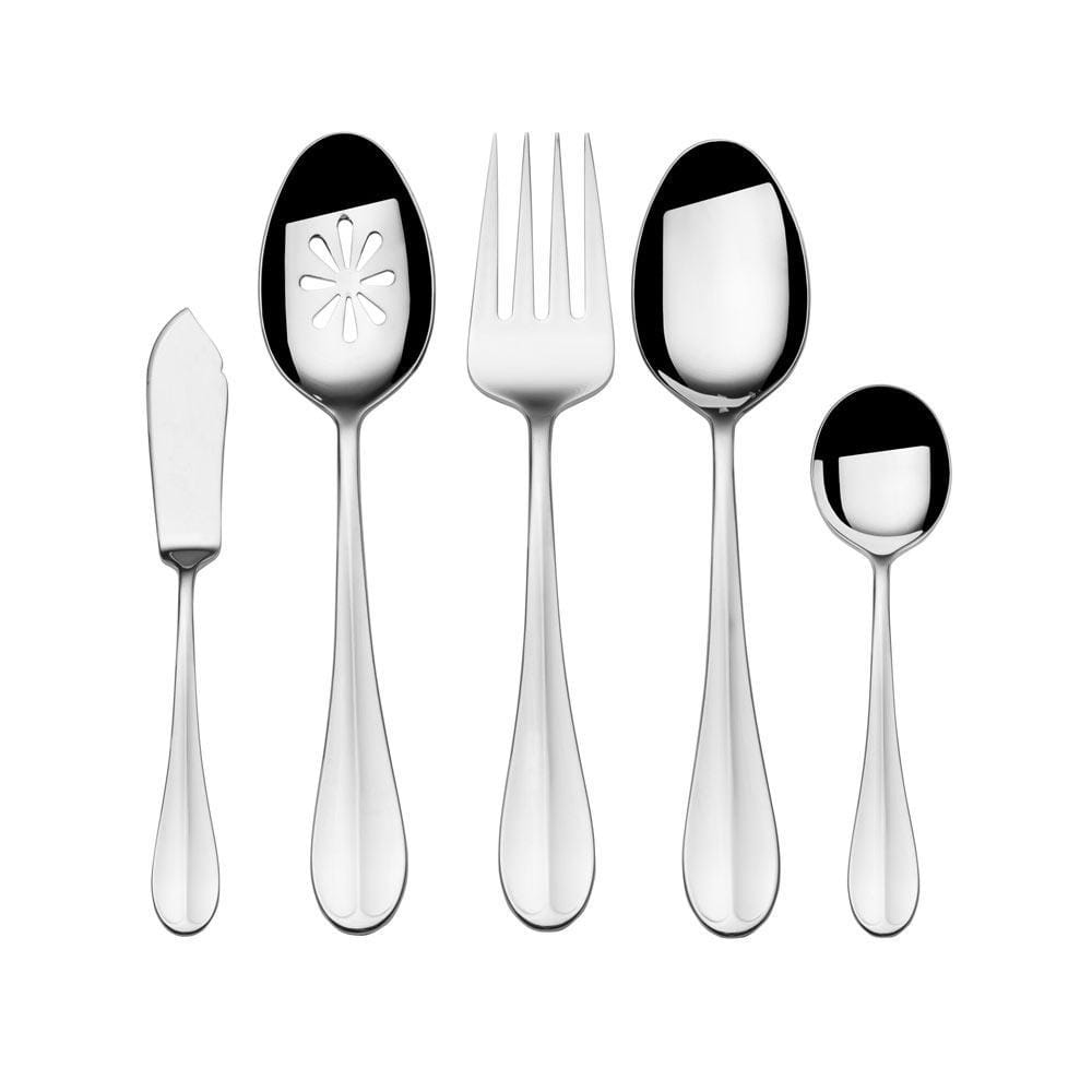 Nevaeh Grand 45 Piece Flatware Set, Service for 8