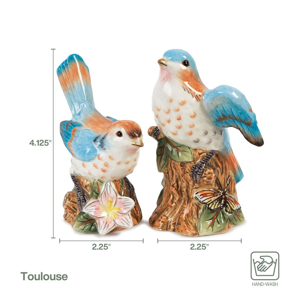 Toulouse Bird Salt and Pepper Set