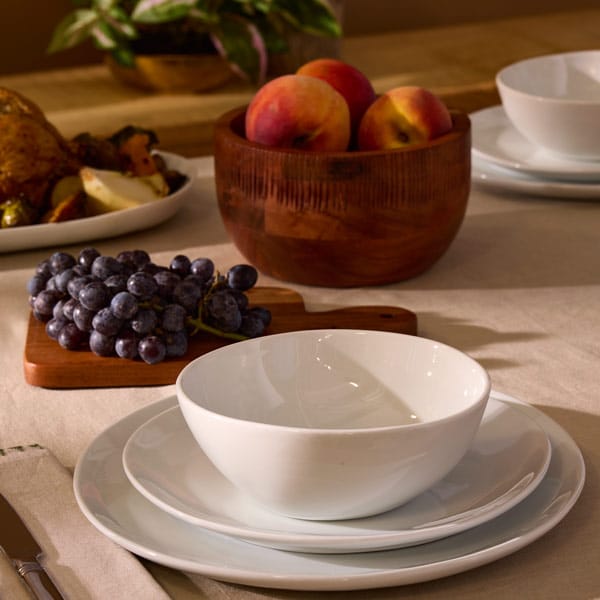 Everyday White Organic Dinnerware