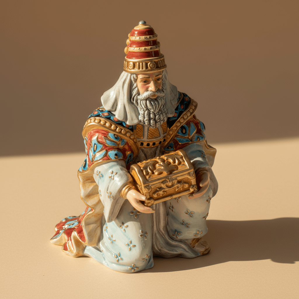 Nativity Babylonian Wise Man Figurine, 7.7 IN