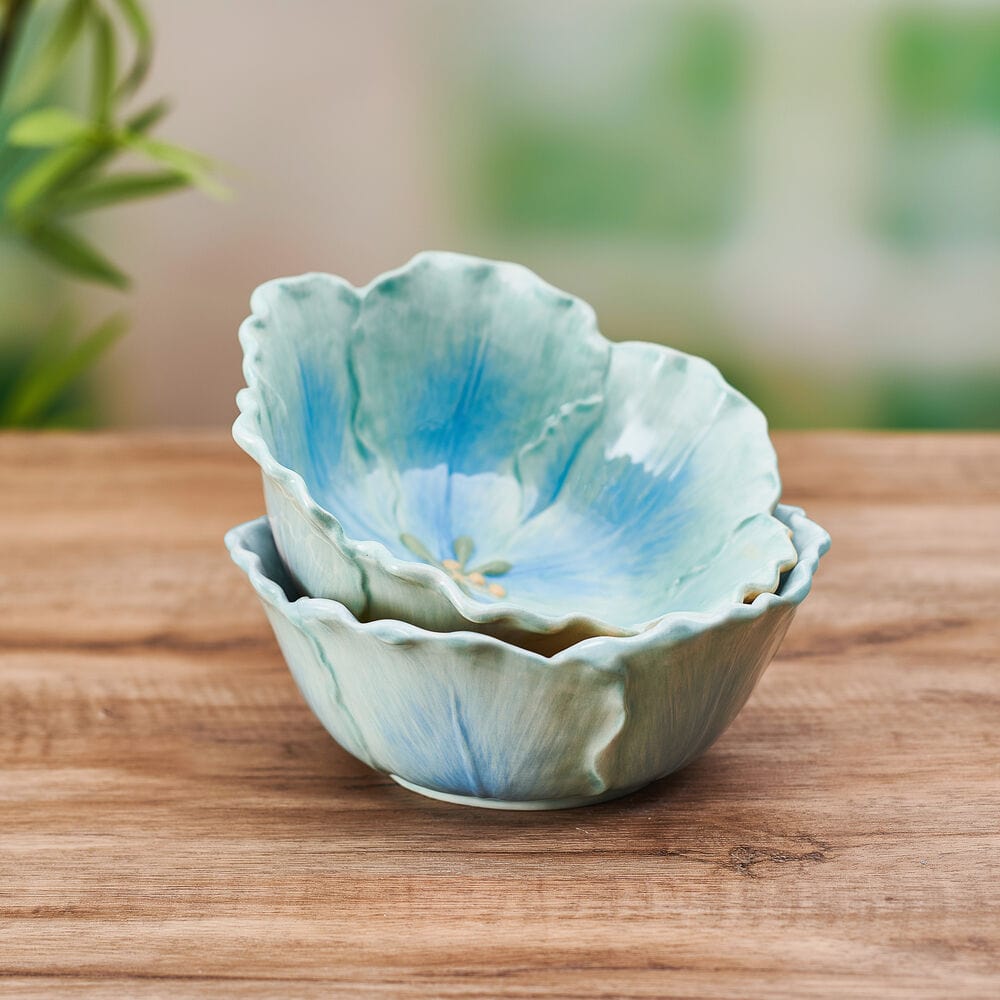 Meadow Set of 2 Tulip Soup Cereal Bowls
