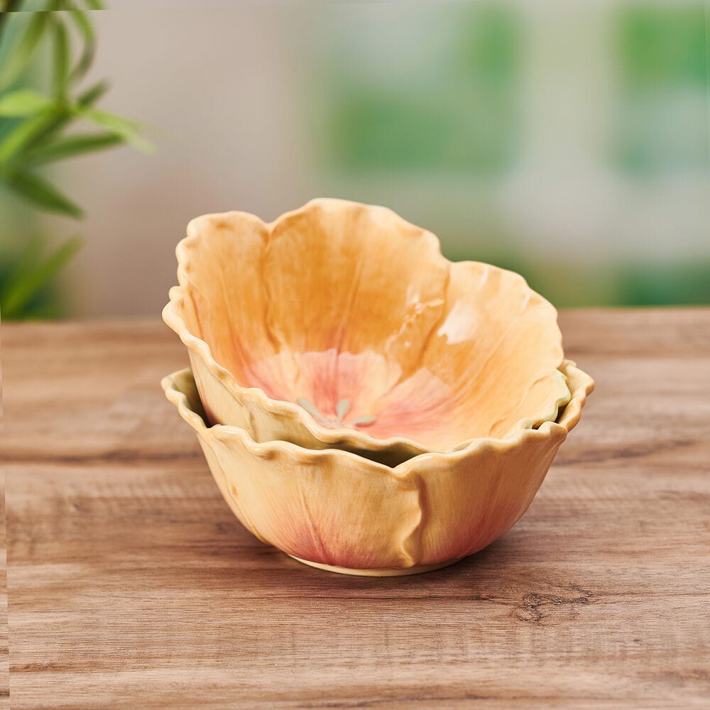 Meadow Set of 2 Tulip Soup Cereal Bowls