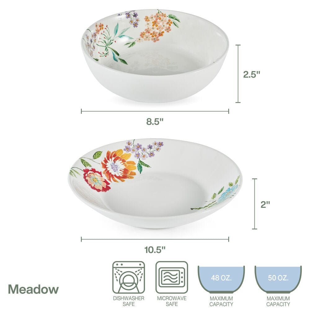 Meadow Set of 2 Serving Bowls