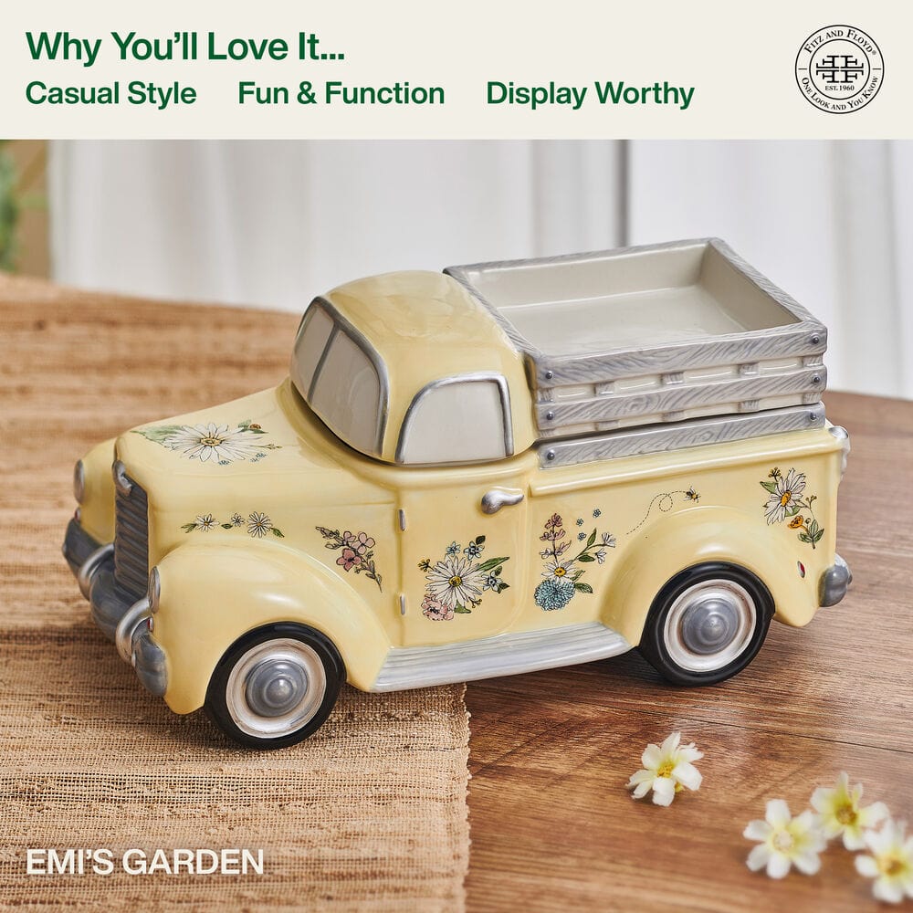 Emi's Garden Truck Cookie Jar