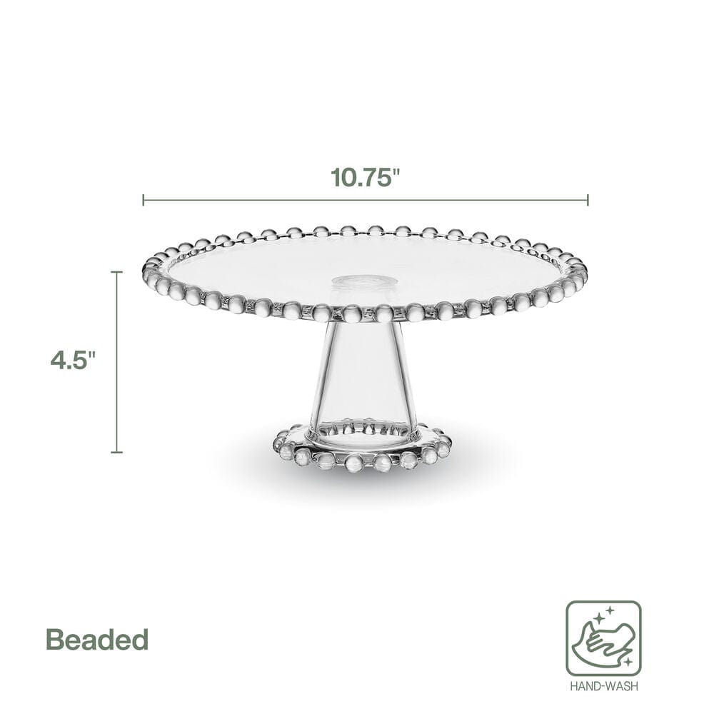 Beaded Cakeplate, 10.75"