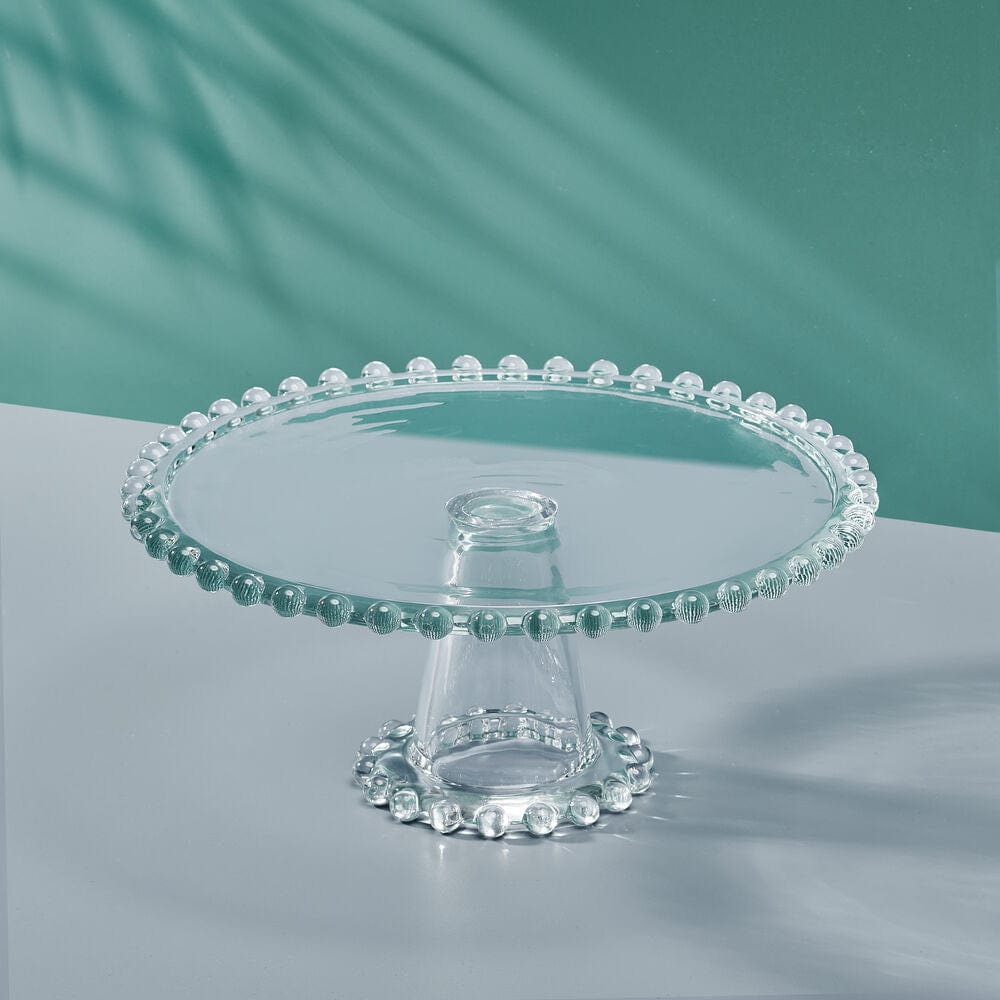 Beaded Cakeplate, 10.75"