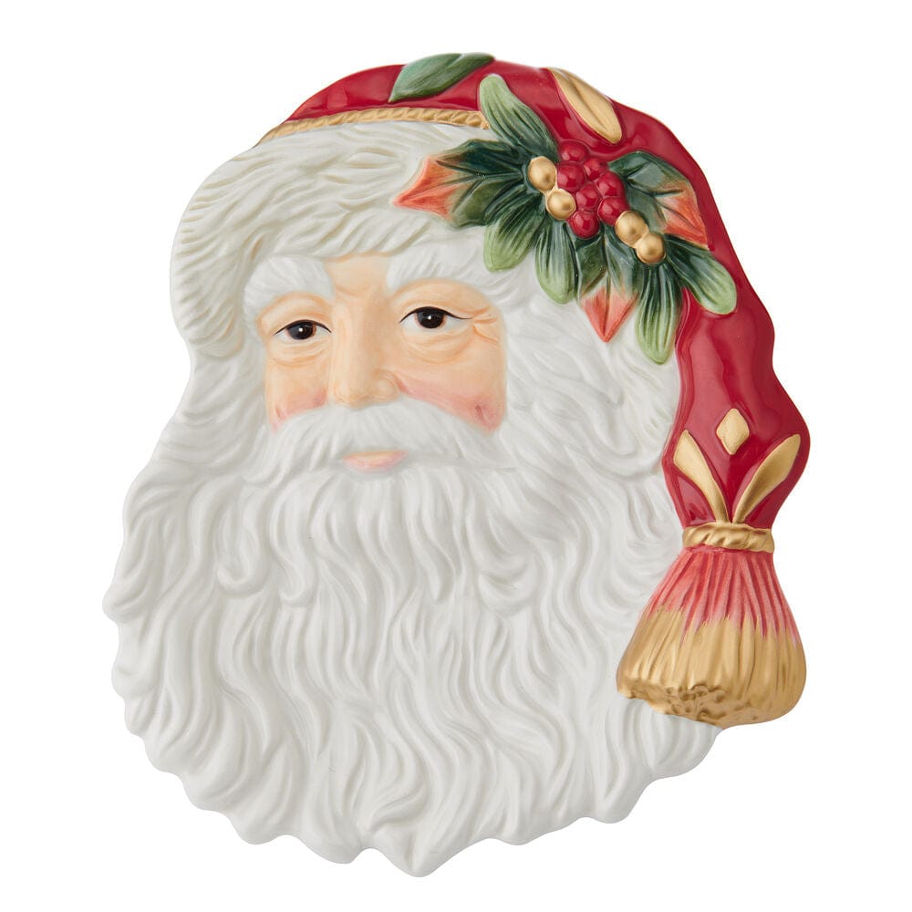 Woodland Holiday Santa Serving Tray