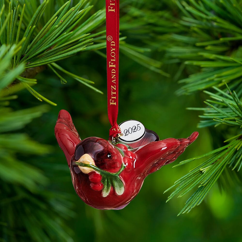 Poinsettia 2025 Ornament