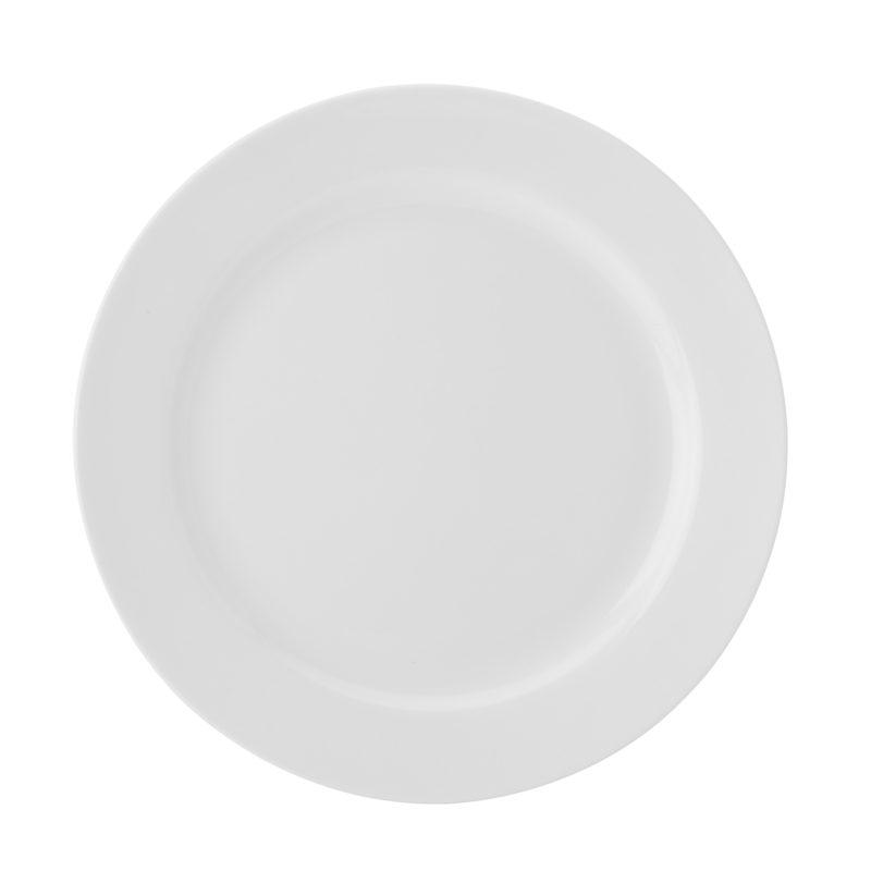 Nevaeh White Classic Rim 12 Piece Dinnerware Set, Service for 4