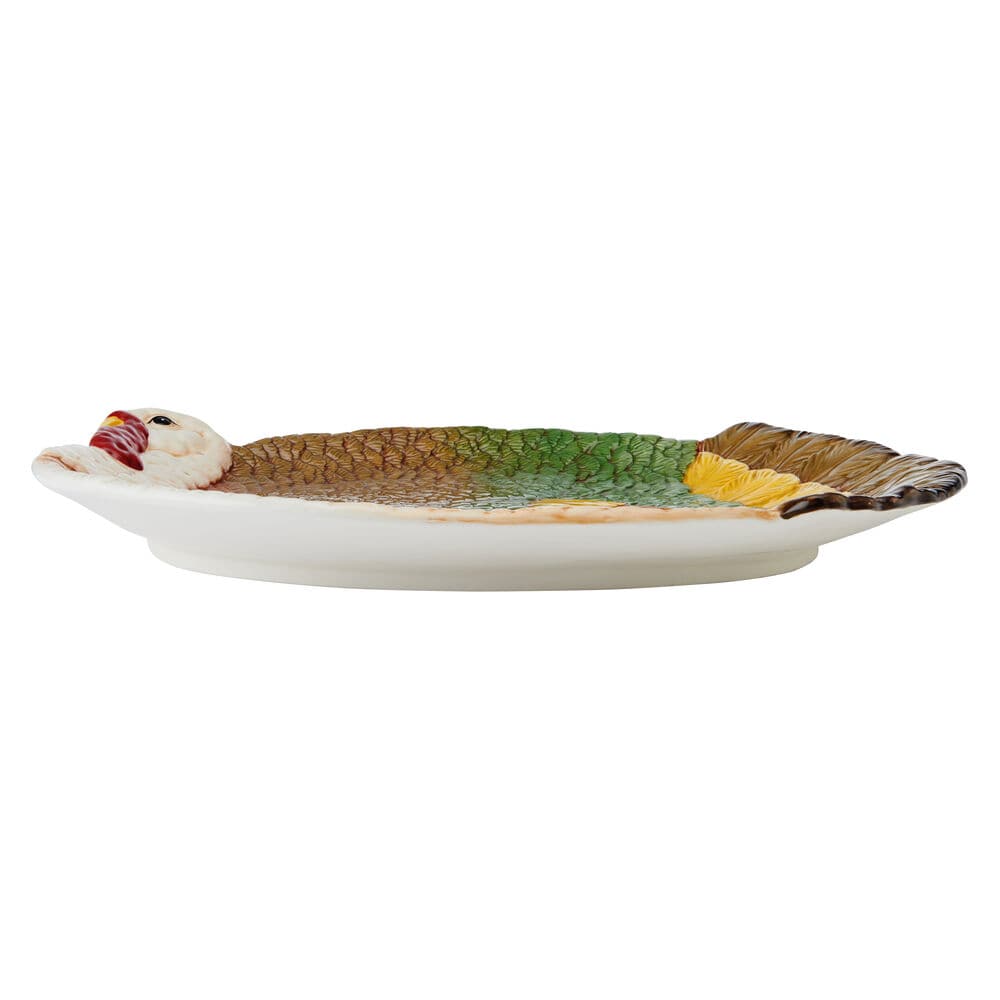 Thanksgiving Traditions Turkey Platter, 18.25 IN