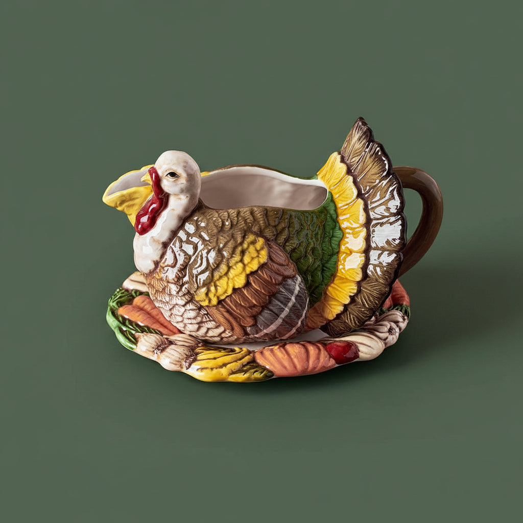 Thanksgiving Tradtions Gravy Boat