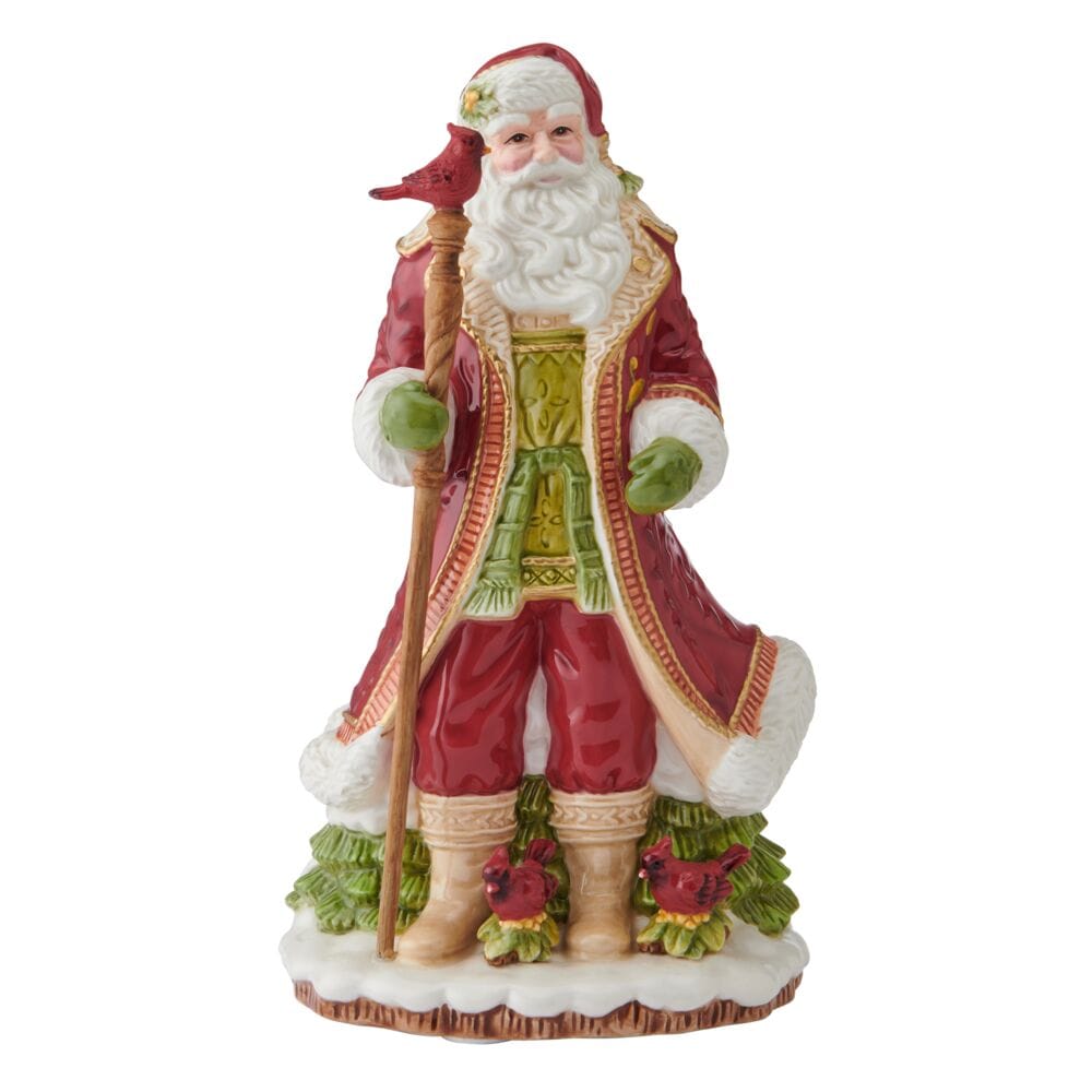 Poinsettia Holiday Musical Figurine,We Wish You a Merry Christmas, 10.25 IN