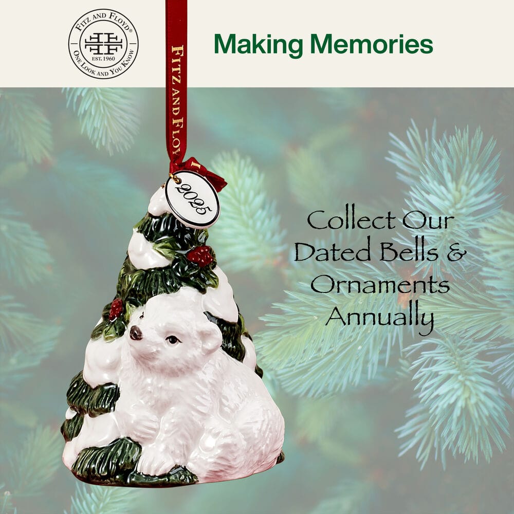 Woodland Holiday Christmas Tree 2025 Ornament