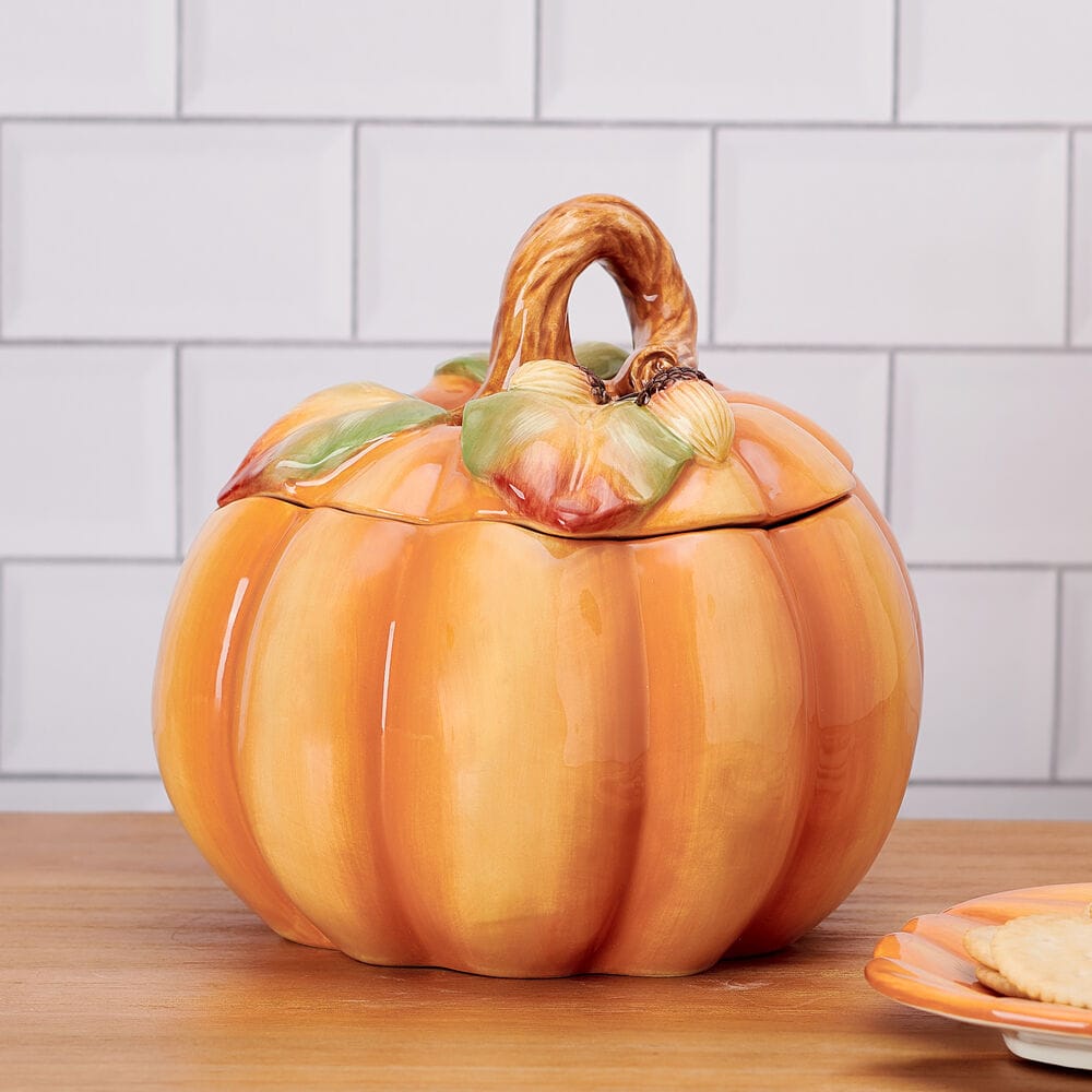 Harvest Halloween Cookie Jar