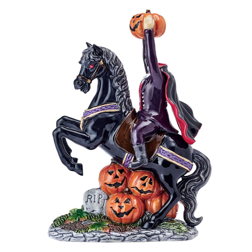 Halloween Harvest Headless Horseman Figurine, 12.25 IN