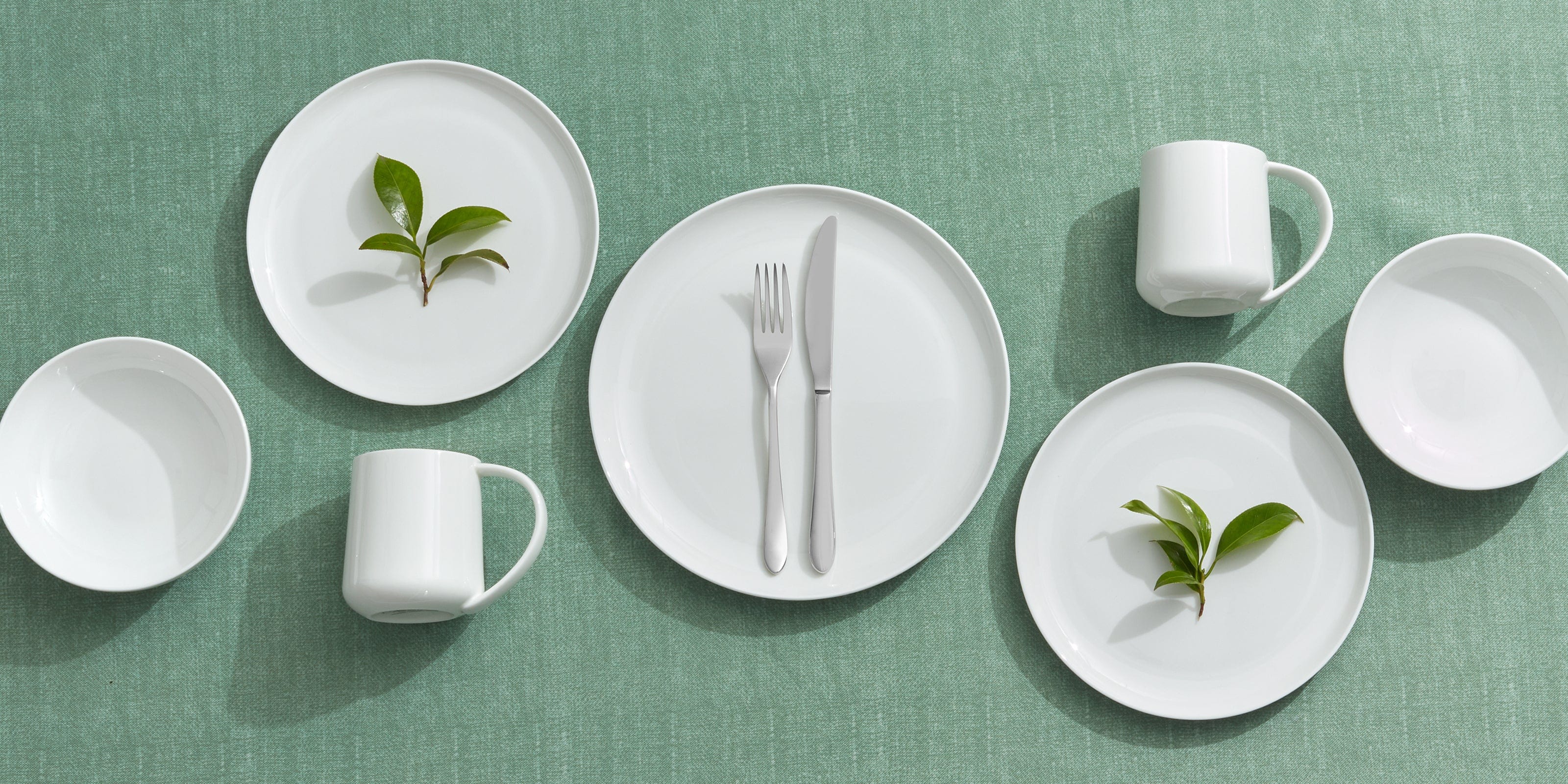 Nevaeh White Coupe 16 Piece Dinnerware Set, Service for 4