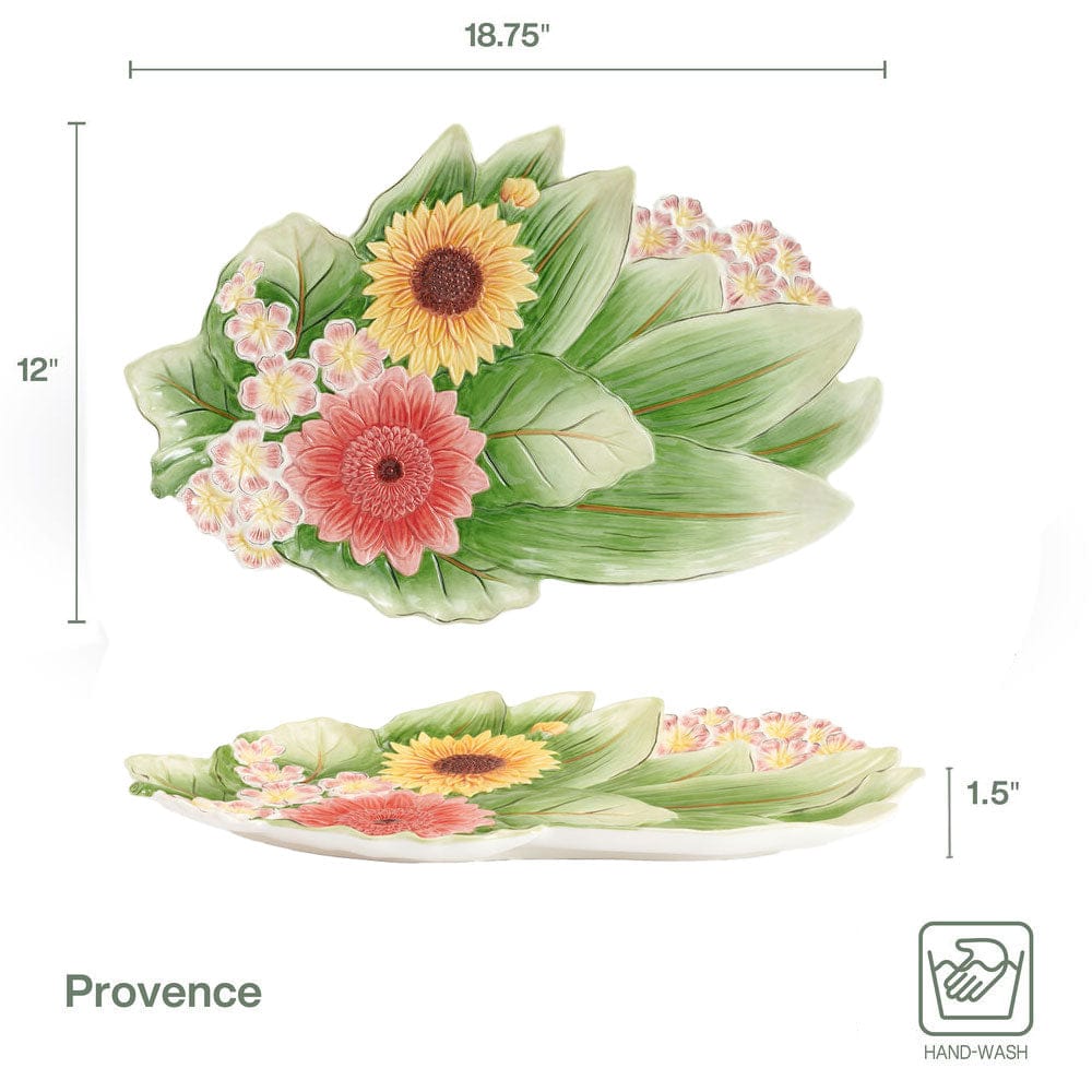 Provence Sunflower Serving Platter