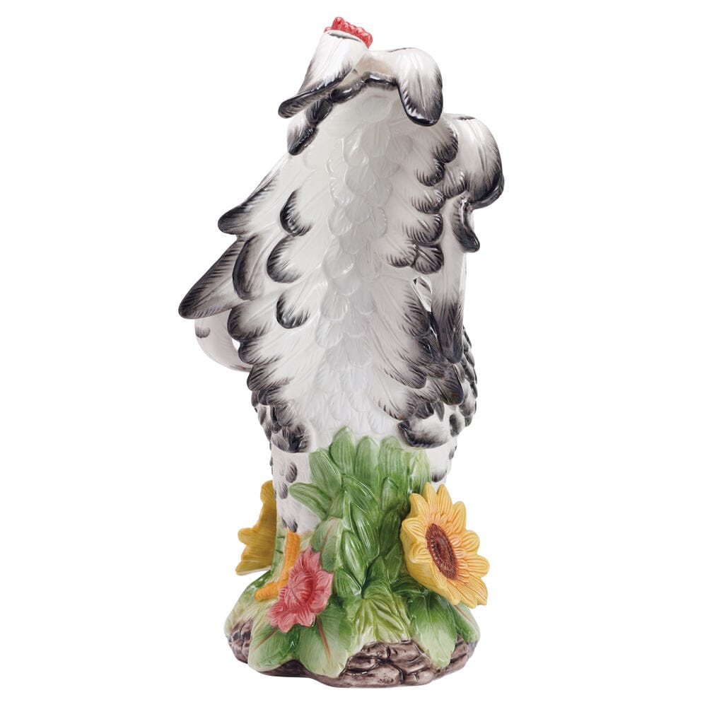 Provence Sunflower Rooster Figurine, 18.25 IN
