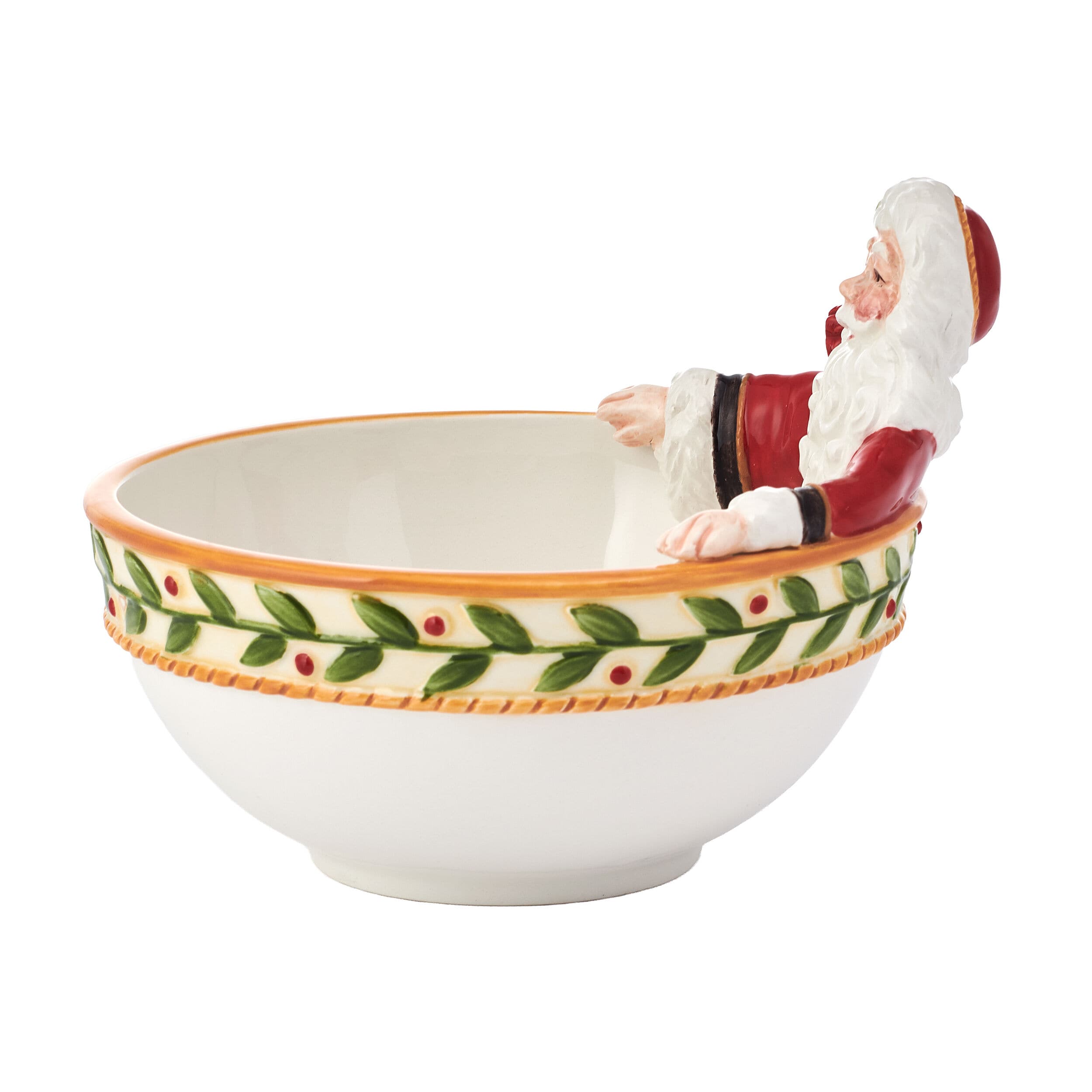 Santa's Gift Small Figural Candy Bowl
