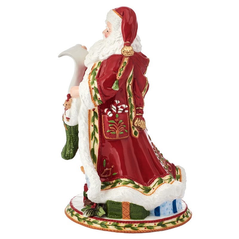 Santa’s Gift Christmas Figurine, 12 IN