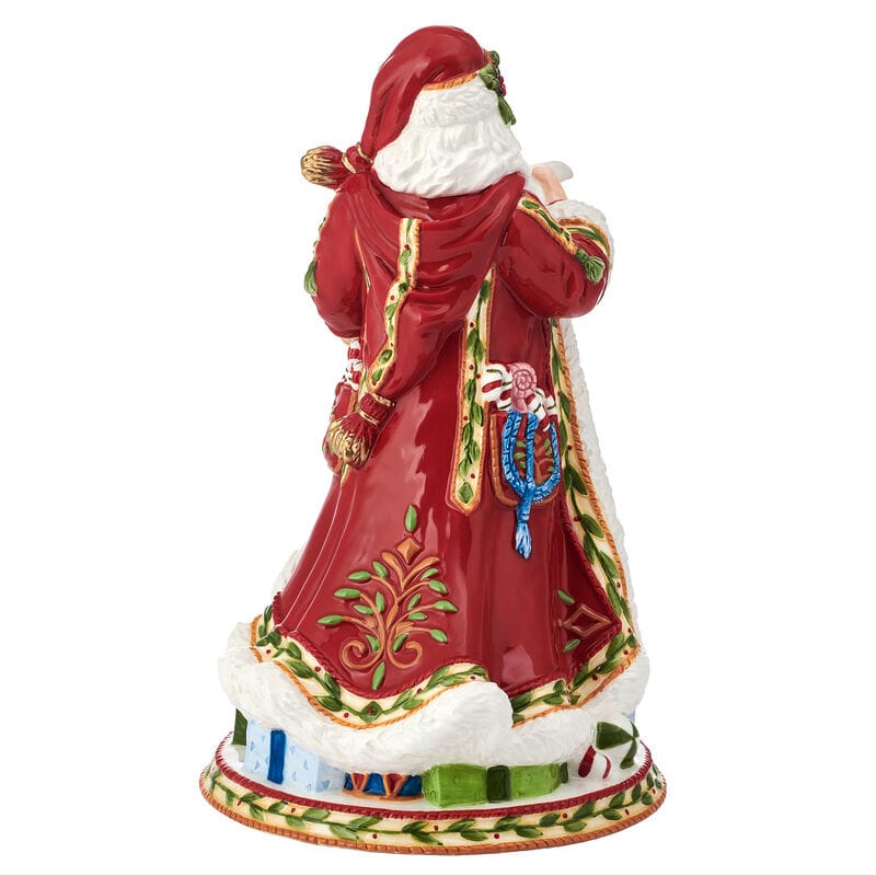 Santa’s Gift Christmas Figurine, 12 IN