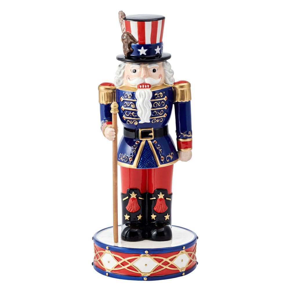 Uncle Sam Nutcracker Figurine, 13 IN