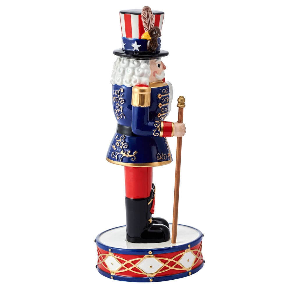 Uncle Sam Nutcracker Figurine, 13 IN
