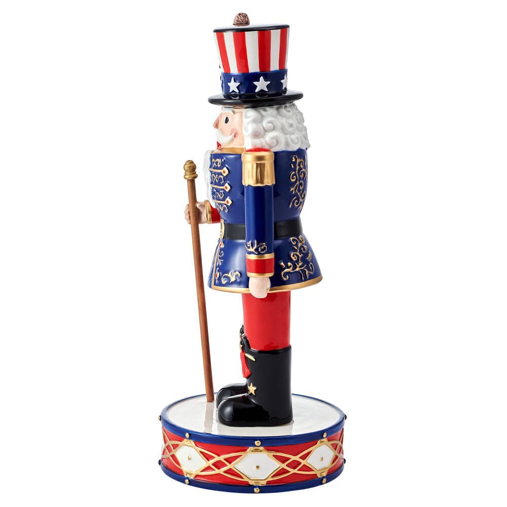 Uncle Sam Nutcracker Figurine, 13 IN