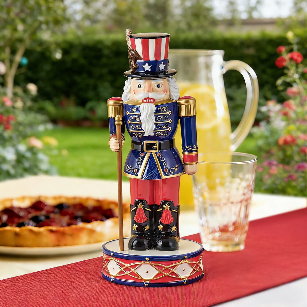 Uncle Sam Nutcracker Figurine, 13 IN