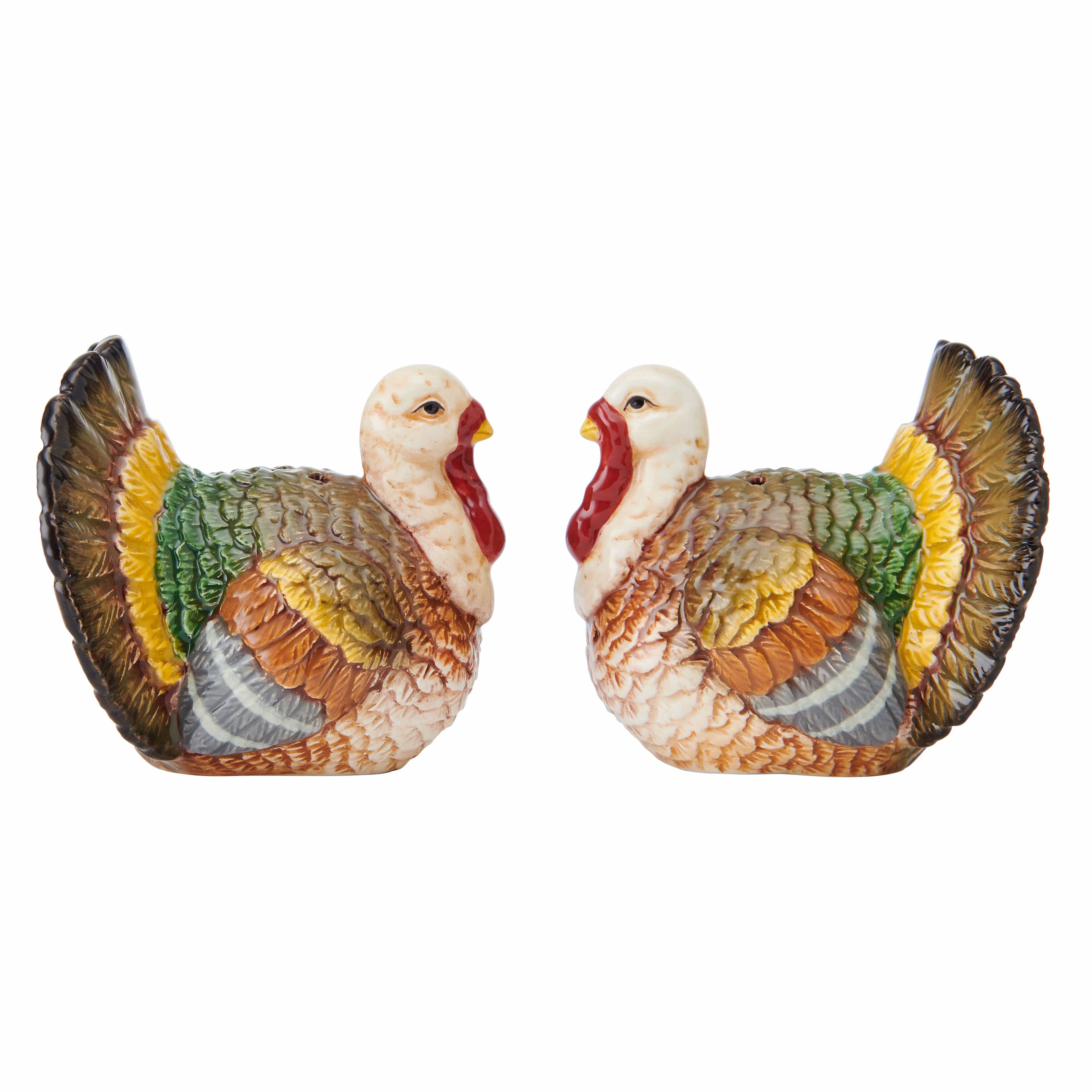 Thanksgiving Tradtions Turkey Salt and Pepper Set