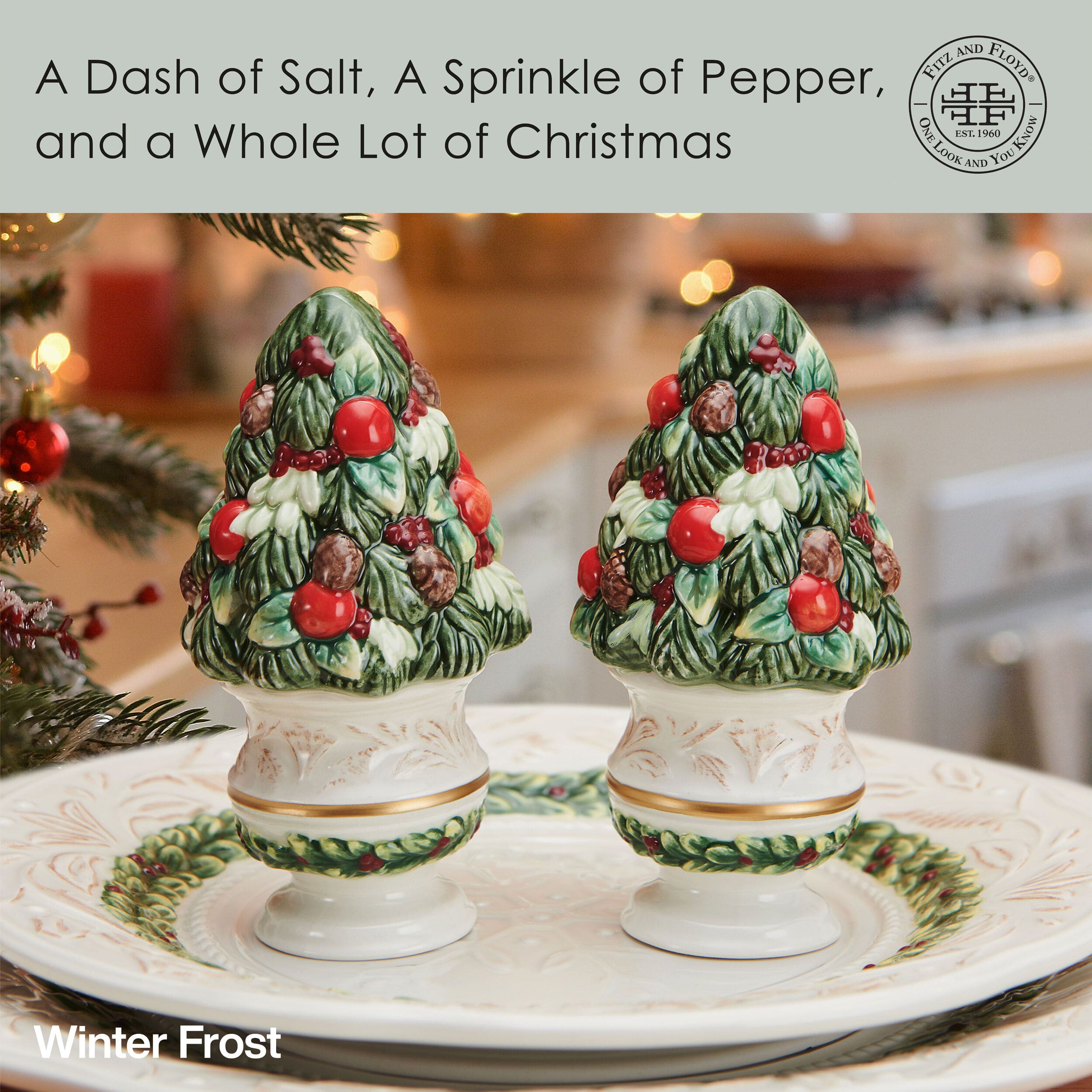 Winter Frost Salt and Pepper Set