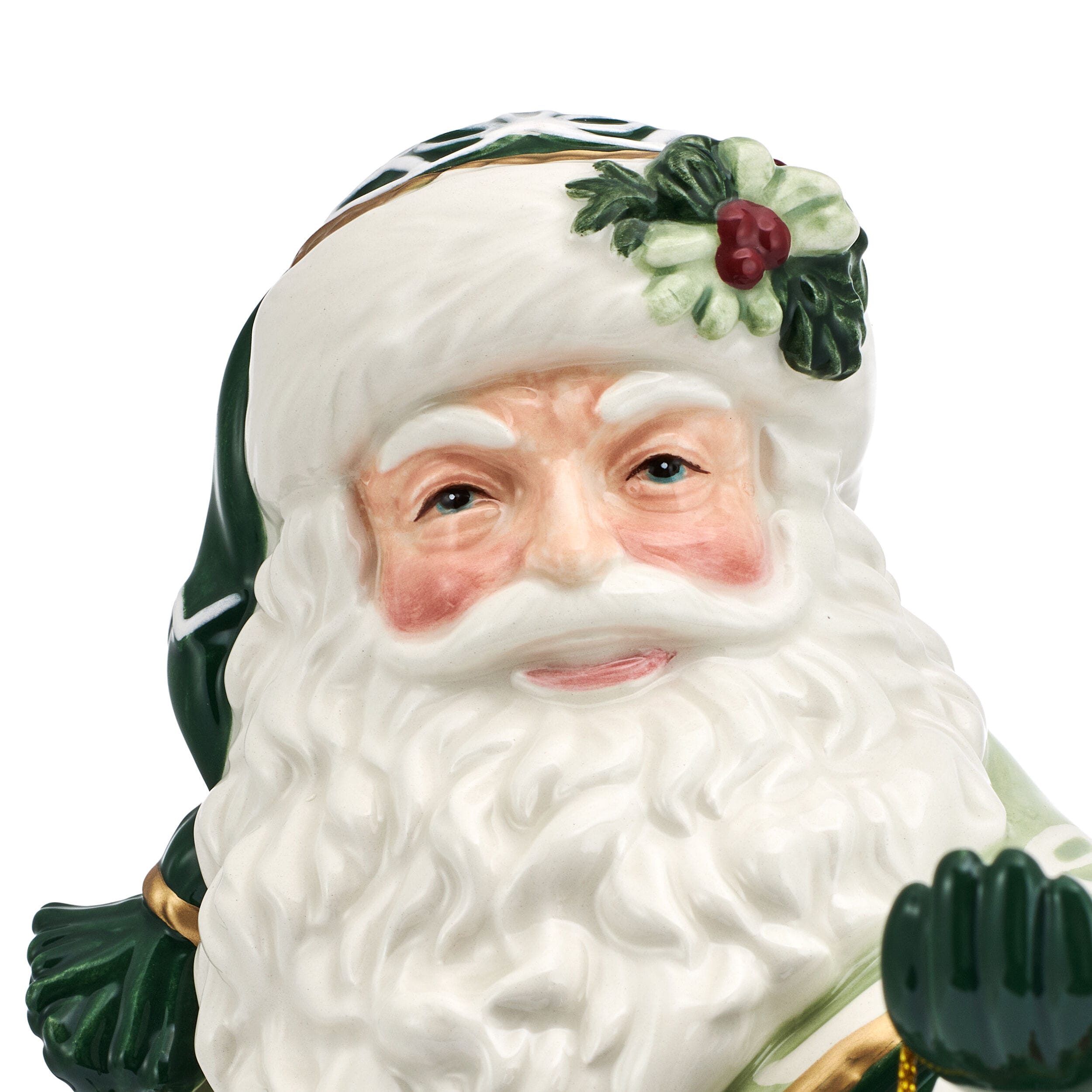 Winter Frost Santa Figurine, 18 IN