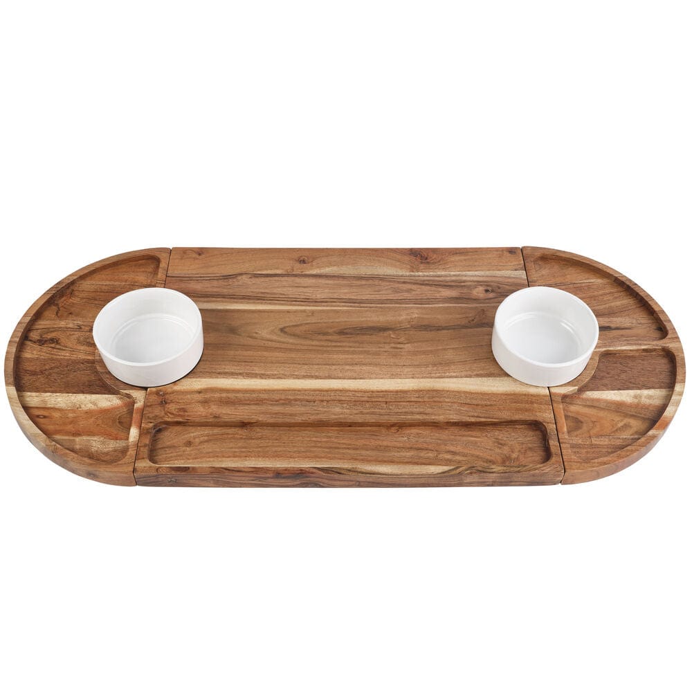 Charcuterie 3 Part Magnetic Wood Serving Board