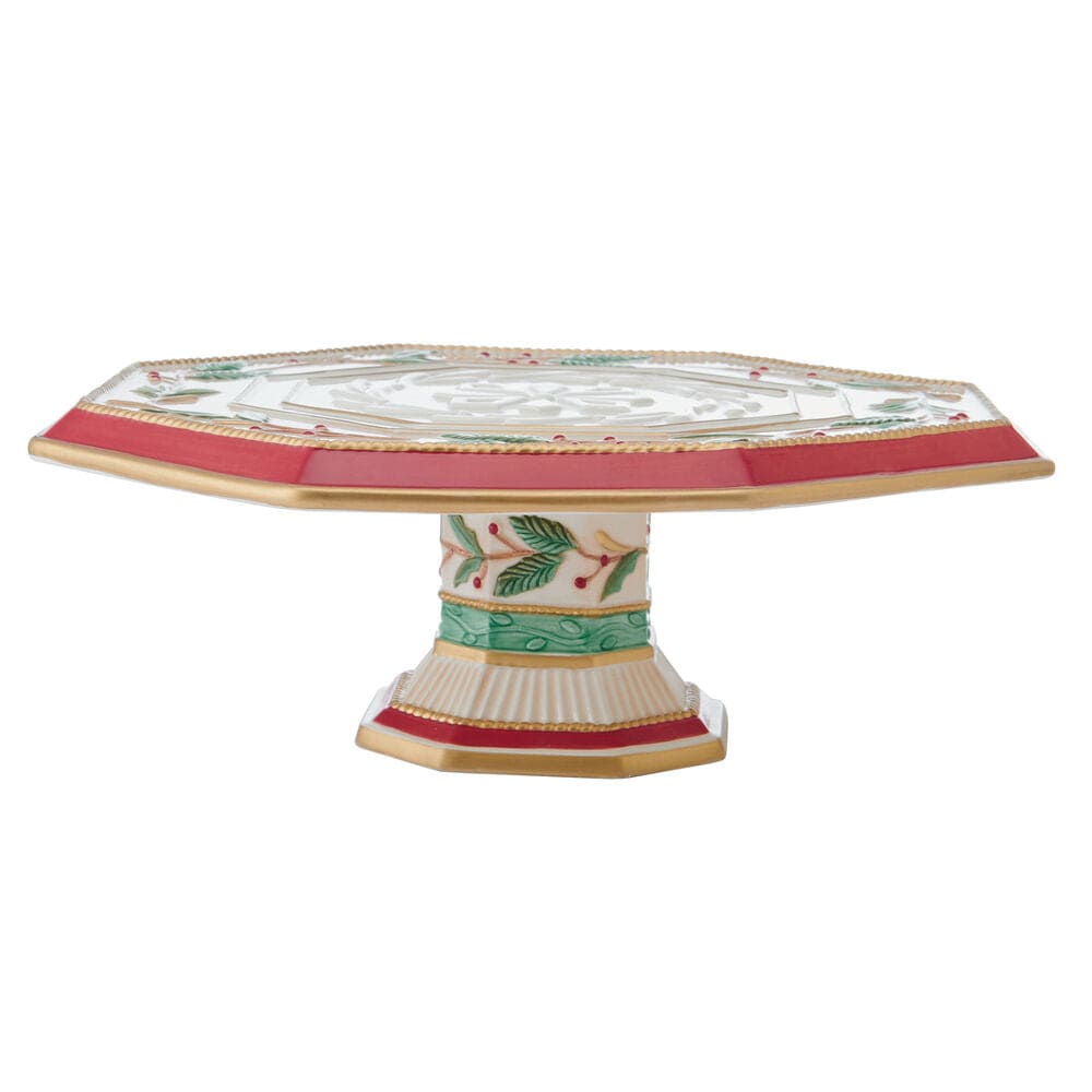 Woodland Holiday Cake Stand