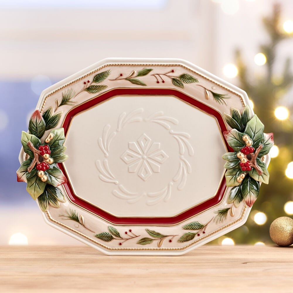 Woodland Holiday Serving Platter