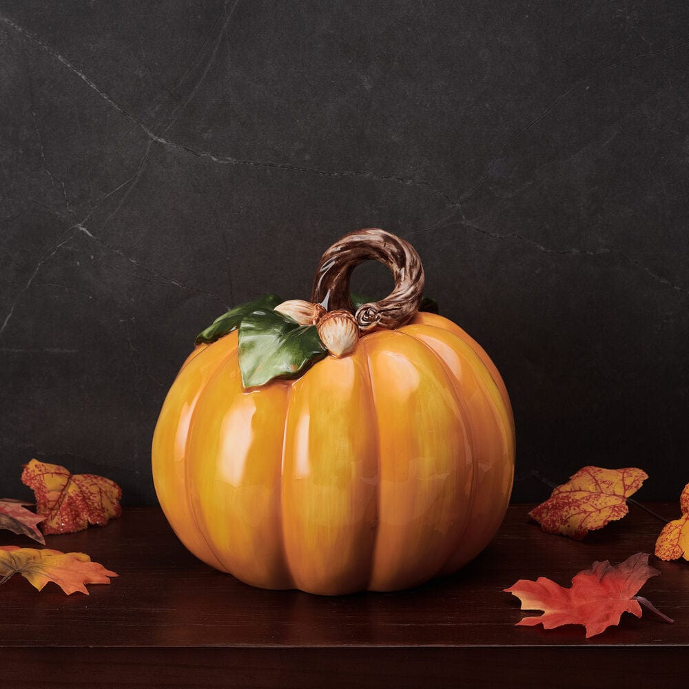 Harvest Halloween Pumpkin Figurine