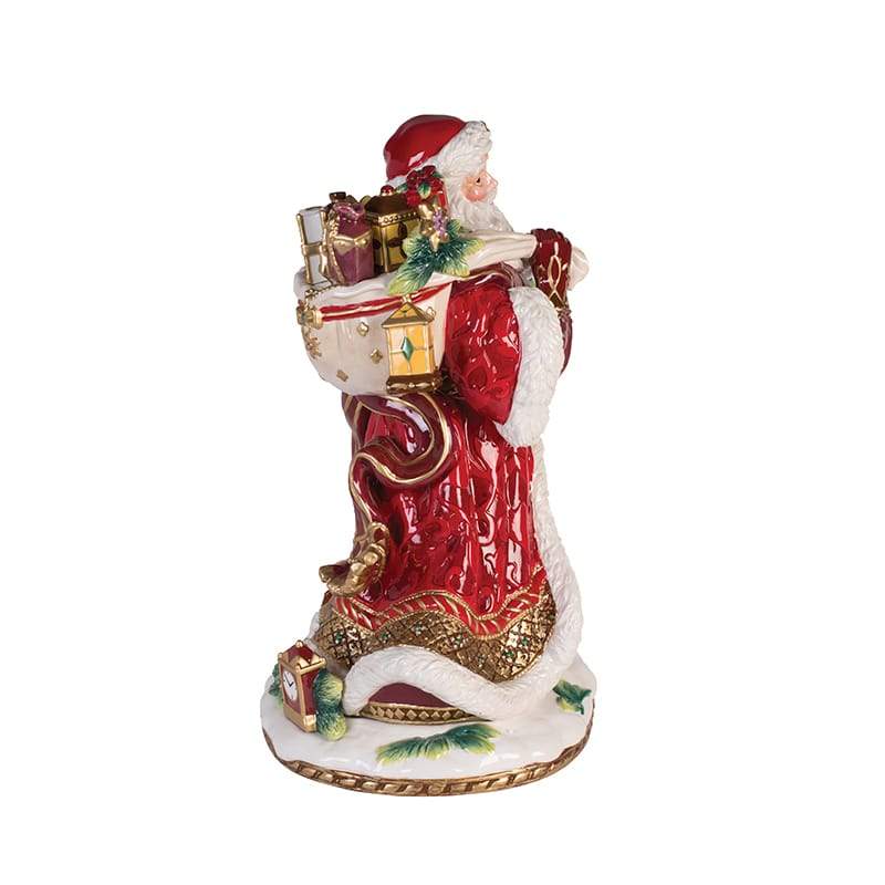 Renaissance Holiday Santa Figurine, 18.5 IN