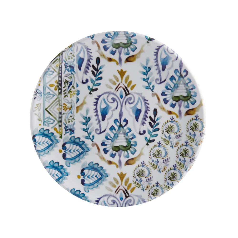 Azure Outdoor Melamine 12 Piece Dinnerware Set, Service for 4