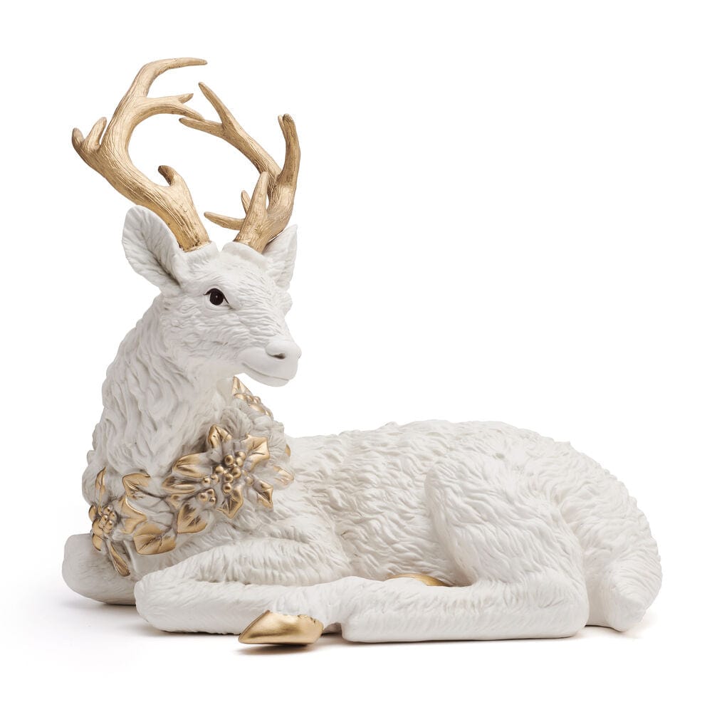 Bonita Resting Deer Figurine, 10.5 IN