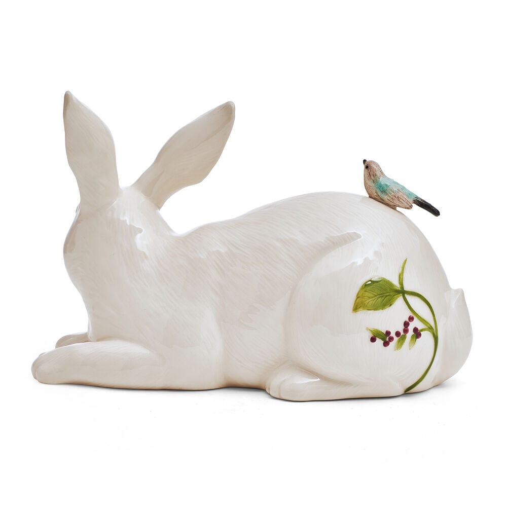 Meadow Rabbit Figurine, Resting, 10 IN – Fitz and Floyd