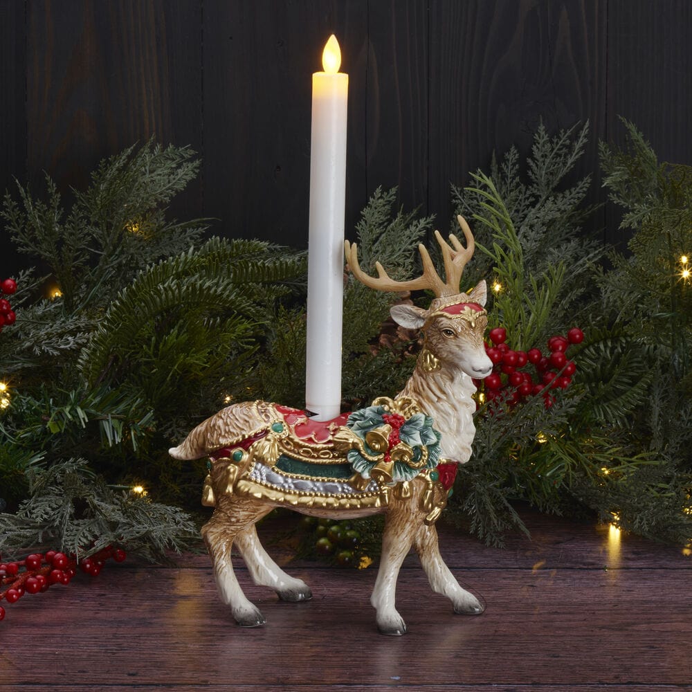 Noel Holiday Standing Deer Candle Holder – Fitz and Floyd